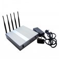 Wall Mounted Mobile Phone + Wifi Signal Jammer with Remote Control - 40 Meters [CMPJ00106]