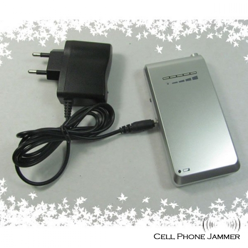 Mobile Phone Style Mini GPS + Cellphone Signal Jammer [GJ4000] - Click Image to Close