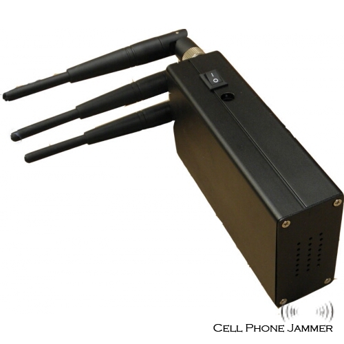 Handheld Phone Jammer Block CDMA GSM DCS 3G Signal - 15 Meters [CMPJ00061] - Click Image to Close