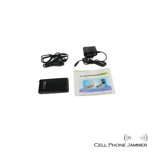 Mini Portable Cellphone Signal Jammer Cell Phone Style [CMPJ00056] - Click Image to Close