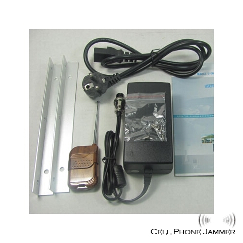 5 Antenna 3G GSM CDMA DCS Cell Phone Jammer with Remote Control [CMPJ00012] - Click Image to Close