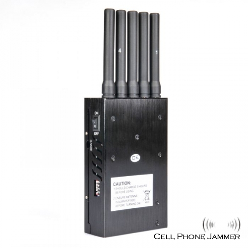 Portable 2.4G Jammer For Cell Phone, Wifi, UHF - Click Image to Close