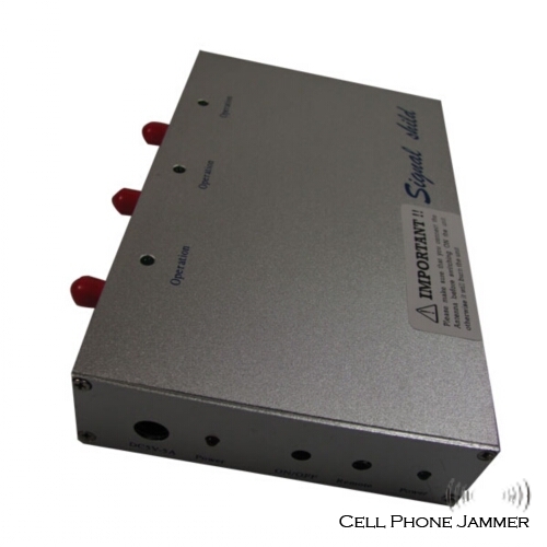 3G GSM CDMA DCS Cell Phone Jammer with Remote Control [CMPJ00031] - Click Image to Close