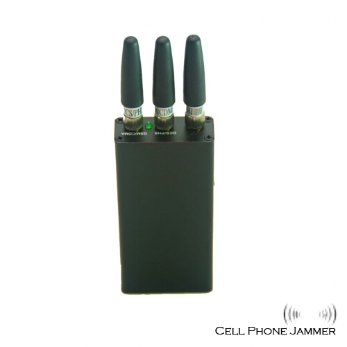 Mini Mobile Phone + GPS Jammer - 3 Meters [CMPJ00092] - Click Image to Close