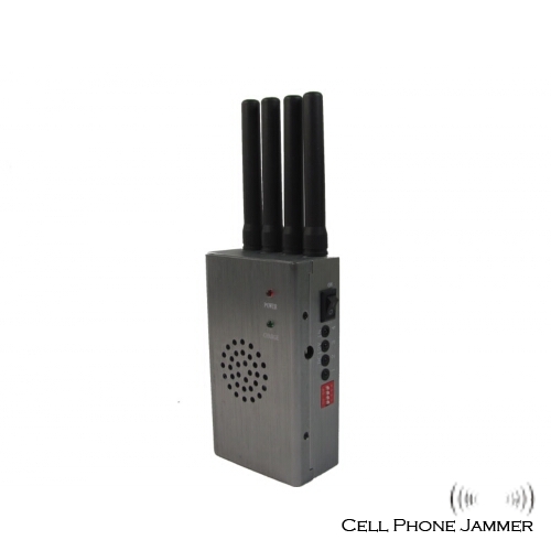 Portable High Power 3G 4G Cell Phone Jammer with Cooling Fan [CMPJ00062] - Click Image to Close