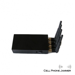 4W High Power Mobile Phone Jammer(3G GSM CDMA DCS PHS) - 30 Meters [CMPJ00065]