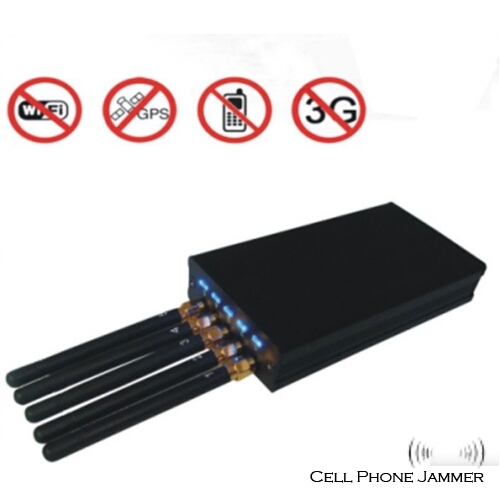 Portable Cell Phone Wifi GPS L1 Signal Blocker Jammer [CMPJ00153] - Click Image to Close