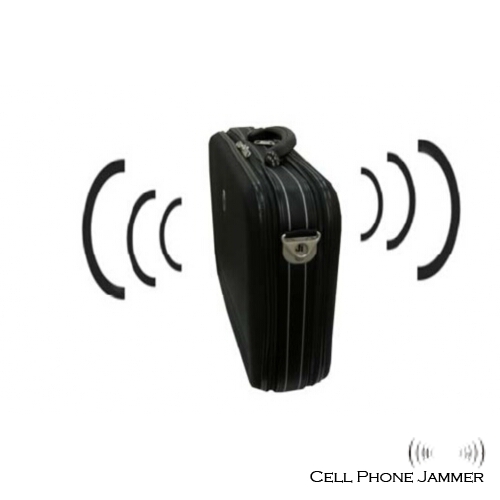 Suitcase Style Cell Phone Jammer - 30 Meters [CMPJ00059] - Click Image to Close