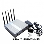 Wall Mounted Mobile Phone + Wifi Signal Jammer with Remote Control - 40 Meters [CMPJ00106]