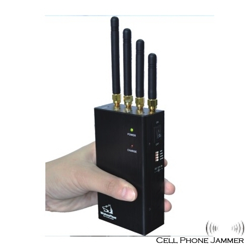 Handheld Cellular + Wifi Signal Jammer with Cooling Fan [CMPJ00114] - Click Image to Close