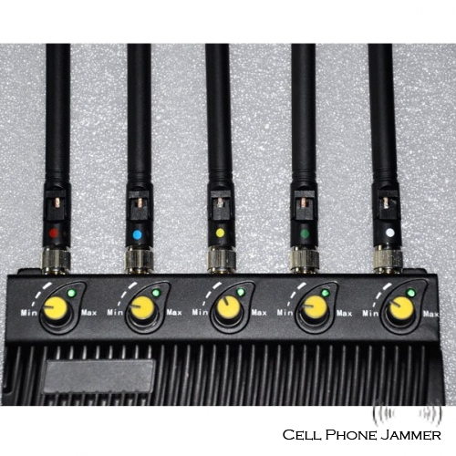 Adjustable 3G GSM CDMA DCS PHS Cell Phone Jammer [CPJ2500] - Click Image to Close