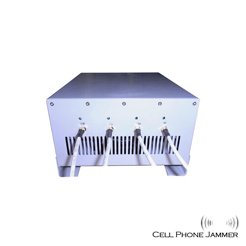 20W Cell Phone Jammer with Remote Control & Directional Panel Antenna [CMPJ00001] - Click Image to Close