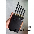 Cell Phone + Wifi + GPS Signal Blocker Jammer with Cooling Fan Portable [CMPJ00119]