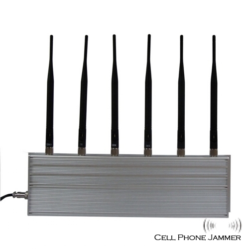 315MHz 433MHz High Power 6 Antenna 3G Mobile Phone Jammer [CMPJ00174] - Click Image to Close