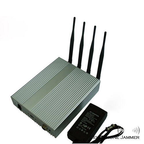 Cell Phone Signal Blocker with Remote Control 4 Antenna [CMPJ00005] - Click Image to Close