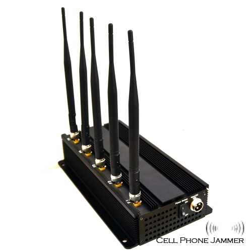 Cell Phone + Wifi + Bluetooth Signal Jammer - 40 Meters [R20130321001] - Click Image to Close