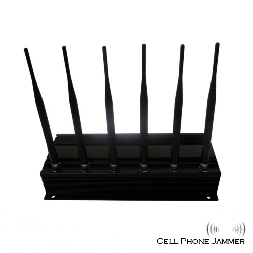 Mobile Phone + RF Jammer 6 Antenna [CMPJ00141] - Click Image to Close