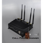 4 Band Desktop Mobile Phone Signal Jammer with Remote [CPJ7000]