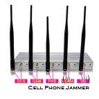 5 Band Mobile Phone Jammer with Remote Control [CMPJ00016]