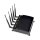 Adjustable 3G GSM CDMA DCS PHS Cell Phone Jammer [CPJ2500]