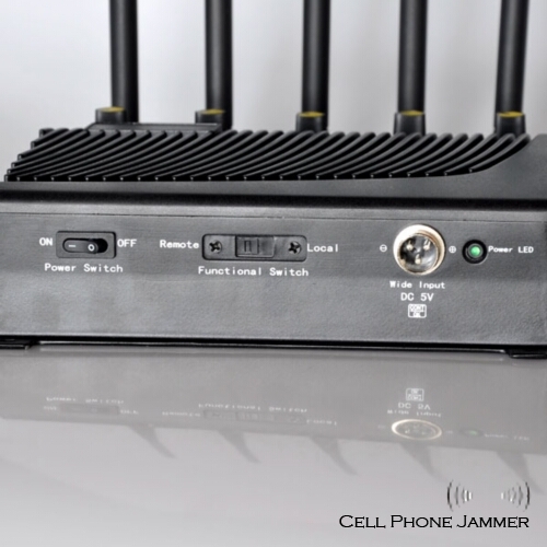 Adjustable 3G 4G(4G LTE + 4G Wimax) Cell Phone Jammer - 40M [JAMMERN0017] - Click Image to Close