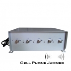 70W High Power 3G GSM CDMA Cell Phone Jammer 5 Band 100 Meters [CMPJ00014]