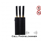 Handheld Cellular Jammer + Wifi Jammer + GPS Signal Blocker 6 Antenna [JAMMERN0011]