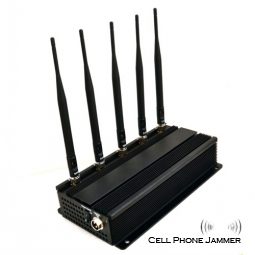 12W High Power Cell Phone + Wifi Jammer - 40 Meters [CMPJ00108]