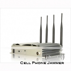 Desktop & Wall mounted Cell Phone Signal Jammer - 40 Meters [MPJ3000]