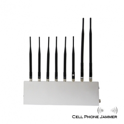 GSM CDMA DCS PCS 3G GPS Wifi VHF UHF Jammer [JAMMERN0003]