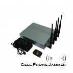 Cell Phone Jammer with Remote Control - 10 to 40M Shielding Radius [CMPJ00050]