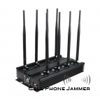 Ultimate 8-Band Wireless Signal Jammer Terminator for Cell Phone, WiFi Bluetooth, UHF, VHF, GPS, LoJack