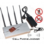 Remote Control Cell Phone Signal Jammer - 20 Meters [CMPJ00069]