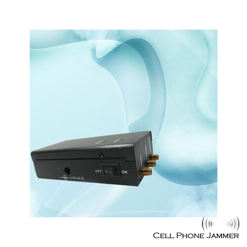 Portable Wireless Signal Blocker - Wifi Bluetooth Wireless Video Audio Jammer [CMPJ00158] - Click Image to Close