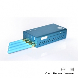 Portable 1500-1600MHz 1220-1230MHz 1200-1210MHz 1250-1280MHz 1170-1180MHz GPS Signal Jammer - 15 Meters