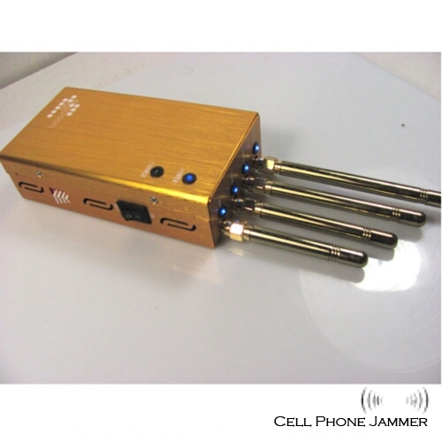 Powerful Handheld Mobile Phone Wifi GPS Jammer [CMPJ00133] - Click Image to Close