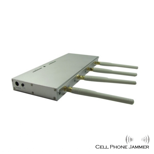 Mobile Phone Jammer with Remote Control- 10 -30M Shielding Radius [CMPJ00049] - Click Image to Close