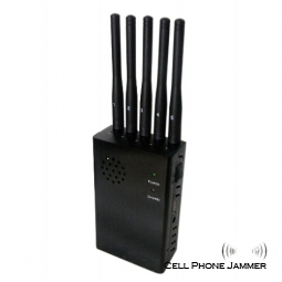 Portable 3G 4G(4G LTE + 4G Wimax) Cell Phone Jammer Blocker [JAMMERN0018]