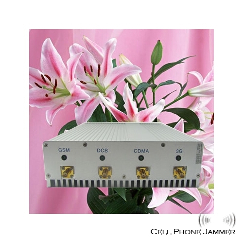 Cell Phone Jammer with Remote Control - 10 to 40M Shielding Radius [CMPJ00050] - Click Image to Close