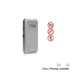 Cellphone Style Mini Mobile Phone + GPS Signal Jammer [CMPJ00093]