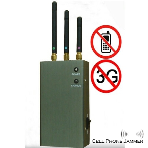 5 Band Portable Mobile Phone Signal Blocker Jammer [CMPJ00040] - Click Image to Close