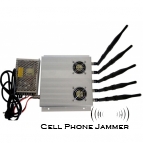 25W High Power Cell Phone + wifi Jammer with Outer Detachable Power Supply [CMPJ00118]