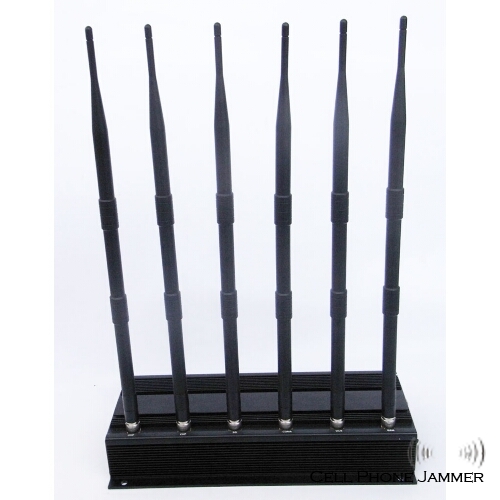 High Power Mobile Phone + GPS + Wifi + VHF UHF Jammer [CMPJ00147] - Click Image to Close
