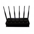 High Power 6 Antenna Cell Phone GPS Wifi Jammer - 50 Meters [CMPJ00129]