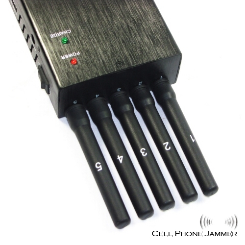 GPS L1 1500 MHz - 1600 MHz / GPS L2 / GPS L5 Signal Jammer + Mobile Phone Signal - Click Image to Close