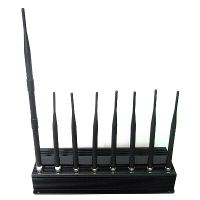 8 Antenna All in one for all GPS,WIFI,Lojack,Walky-Talky,Cellular Jammer System